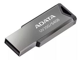 Pen Drive Adata AUV350 64GB USB 3.2 Metal - AUV350-64G-RBK