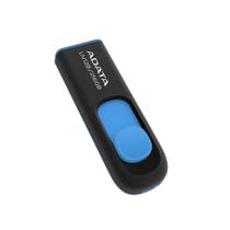 Pen Drive Adata UV128 256GB USB 3.2 Preto e Azul - UV128-256G-RBE