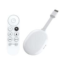 Pen Drive De TV 4K HDR Android 14 Versão Global Q2 Ultra Controle Remoto Por Voz BT5 Wifi 6 2G 16G