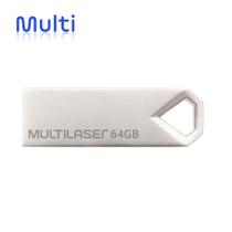 Pen Drive Diamond Metalico 64GB USB 2,0 Metálico - PD852 - Multilaser