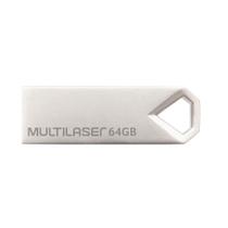 Pen Drive Diamond Metalico 64GB USB 2,0 Metálico - PD852 - Multilaser