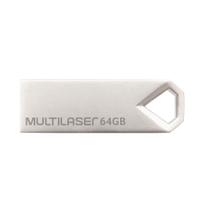 Pen Drive Diamond Metalico 64GB USB 2,0 Metálico - PD852 - Multilaser