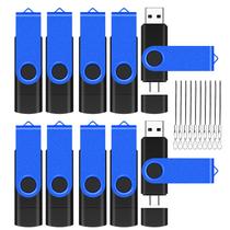 Pen Drive EASTBULL 16GB USB 2.0 Tipo-C Azul - Pacote com 10 Unidades Pen Drive EASTBULL 16GB USB 2.0 Tipo-C Azul - Pacote com 10 Unidades