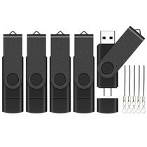 Pen drive EASTBULL 4GB USB-C e USB-A, kit com 5 unidades, OTG Pen drive EASTBULL 4GB USB-C e USB-A, kit com 5 unidades, OTG