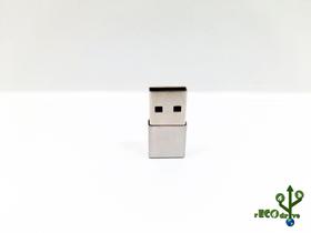 Pen drive Ecológico Fit Metal 8 GB e 16 GB - Linha rECOdrive