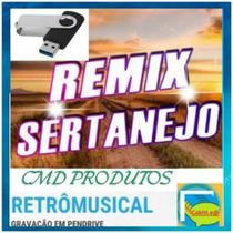 Pen drive Gravado 8gb = Playlist Remix Sertanejo (mp3)