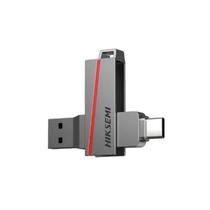 Pen Drive Hiksemi 256GB Dual Slim USB 3.0 Prata