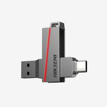Pen Drive Hiksemi Dual Slim 32GB USB-A E USB-C Leitura 30MB/s-150MB/s - HS-USB-E307C Pen Drive Hiksemi Dual Slim 32GB USB-A E USB-C Leitura 30MB/s-150MB/s - HS-USB-E307C