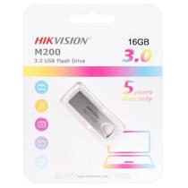 Pen Drive Hikvision M200 16GB, USB 3.0, Prata