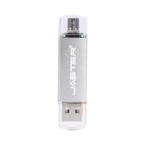 Pen Drive JASTER De Alta Velocidade OTG USB 3.0 64GB 32GB 16GB 8GB 2-em-1 Micro USB Tipo-C
