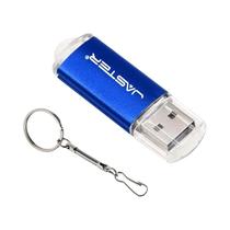 Pen Drive JASTER USB 2.0 De 9 Cores Com Chaveiro 128GB 64GB 32GB 16GB 8GB 4GB 128MB Presente Fashion