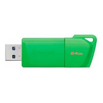Pen Drive Kingston 64GB Data Travel Exodia USB 3.2 - Verde