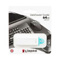 Pen Drive Kingston 64GB KC-U2G64-5R-TW USB 3.0 - Exodia White Pen Drive Kingston 64GB KC-U2G64-5R-TW USB 3.0 - Exodia White
