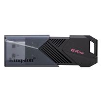 Pen Drive Kingston Data Traveler Exodia 64GB Dtxon/64 / USB 3.2 - Onyx Preto