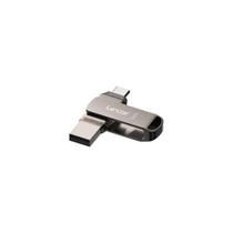 Pen Drive Lexar JumpDrive Dual Drive D400 128GB, USB 3.1 Type-C, 130MB/s, Cinza- LJDD400128G-BNQNU