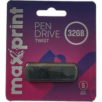 Pen drive maxprint 32gb twist usb 2.0