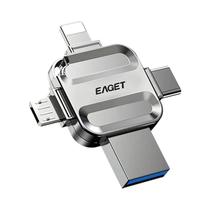 Pen Drive Mini USB 4 Em 1 USB Tipo C Micro B Lightning 3.2 Para Telefones, PCs E Laptops