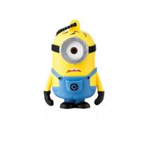 Pen Drive Minions Carl Multilaser Pd094 Usb 2.0 8gb Cor Amarelo