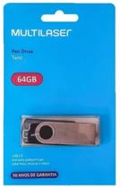 Pen drive multilaser 64 gigas Pen drive multilaser 64 gigas