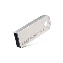 Pen Drive Multilaser Diamond 128Gb Usb 2.0 Metalico - Pd853