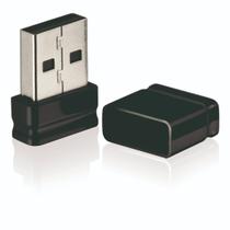 Pen Drive Multilaser Nano 16GB Preto Com Encaixe - PD054