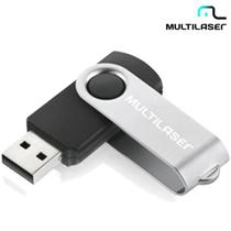 Pen drive Multilaser Twist 16gb Usb Original, Leitura 10MB/s e Gravação 3MB/s - Pd588