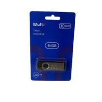 Pen drive multilaser twist 64gb