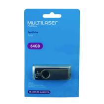 Pen Drive Multilaser Twist 64GB