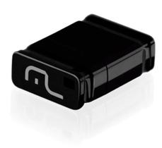 Pen Drive Nano USB 2.0 - 8 GB Preto - Multilaser