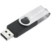 Pen Drive PD590 64GB Preto - Multilaser Pen Drive PD590 64GB Preto - Multilaser