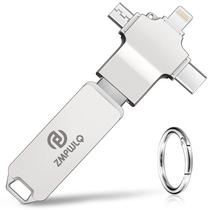 Pen Drive PL ZMPWLQ 256GB para Backup de Fotos - iPhone, iPad, Android e PC