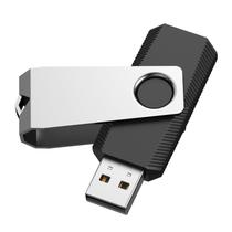 Pen Drive RAOYI 32GB USB 2.0 Giratório Metal Preto
