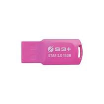 Pen Drive S3+ Usb Flash Disk Star 2.0 16gb Rosa