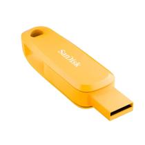 Pen Drive SanDisk 512GB, Tipo C e Tipo A, Amarelo - SDDDC6-512G-G46YD