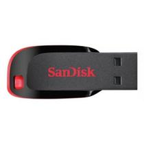 Pen Drive Sandisk Cruzer Blade 64gb 2.0 Preto E Vermelho Pen Drive Sandisk Cruzer Blade 64gb 2.0 Preto E Vermelho