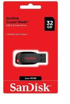 Pen Drive Sandisk Cruzer Blade Usb Flash Drive 32gb