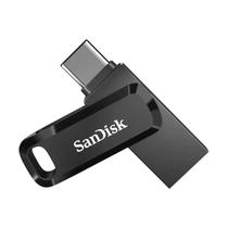 Pen drive sandisk ultra dual drive go 64gb usb-a/c 3.2 preto - sdddc3-032g-g46