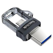 Pen Drive SanDisk Ultra Dual Drive USB / MicroUSB Compatível com Smartphone 32GB - SDDD3-032G-G46