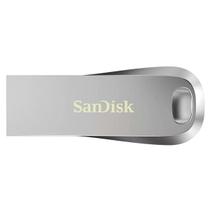 Pen Drive Sandisk Ultra Luxe 128GB USB 3.2 Prata - SDCZ74-12 Pen Drive Sandisk Ultra Luxe 128GB USB 3.2 Prata - SDCZ74-12