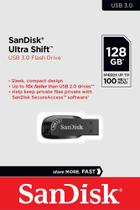 Pen Drive SanDisk Ultra Shift 128GB USB 3.0 SDCZ410-128G-G46