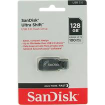 Pen Drive SanDisk Ultra Shift, 128GB, USB 3.0 - SDCZ410-128G-G46