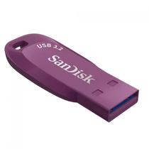Pen drive sandisk ultra shift 64gb usb 32 roxo sdcz410064gg46co