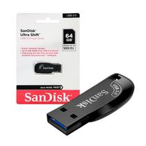 Pen Drive SanDisk Ultra Shift USB 3.0, 64GB - SDCZ410-064G-G46
