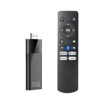 Pen Drive Smart TV 4K HD Q6 Android 10 4G 5G Dual WiFi6 2GB 16GB Controle Remoto Por Voz BT 5.0