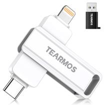 Pen Drive TEARMOS 256 GB 3 em 1 USB-C para iPhone Pen Drive TEARMOS 256 GB 3 em 1 USB-C para iPhone