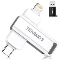 Pen drive TEARMOS 512GB 3 em 1 USB-C iPhone Android Pen drive TEARMOS 512GB 3 em 1 USB-C iPhone Android