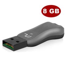 Pen Drive Titan 8GB USB Leitura 10MB/s e Gravação 3MB/s Preto Multilaser - PD601