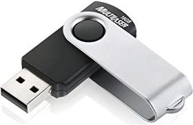 Pen Drive Twist 16GB USB Leitura 10MB/s e Gravação 3MB/s Preto Multilaser - PD588 Pen Drive Twist 16GB USB Leitura 10MB/s e Gravação 3MB/s Preto Multilaser - PD588