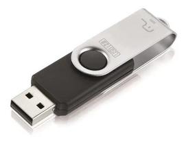 Pen Drive Twist 2.0 32GB USB Leitura 10MB/ Preto Multilaser