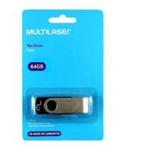 Pen drive Twist preto 64GB Pen drive Twist preto 64GB